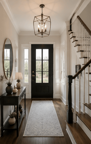 Foyer and staircase project 7
